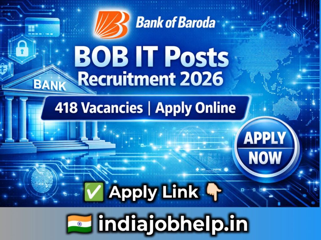 BOB IT Posts Recruitment 2026