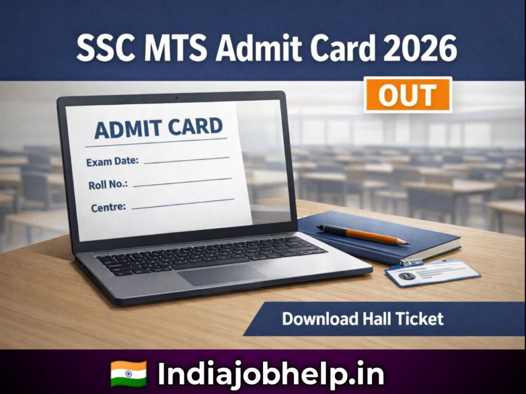 SSC MTS Admit Card 2026