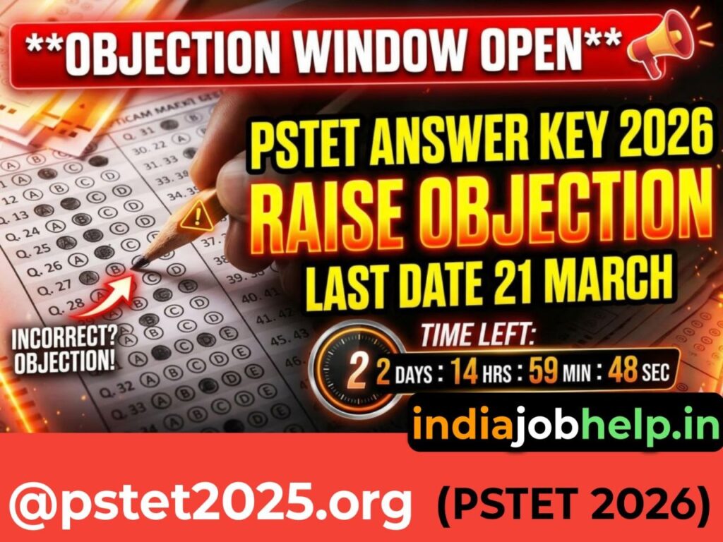 PSTET Answer Key 2026