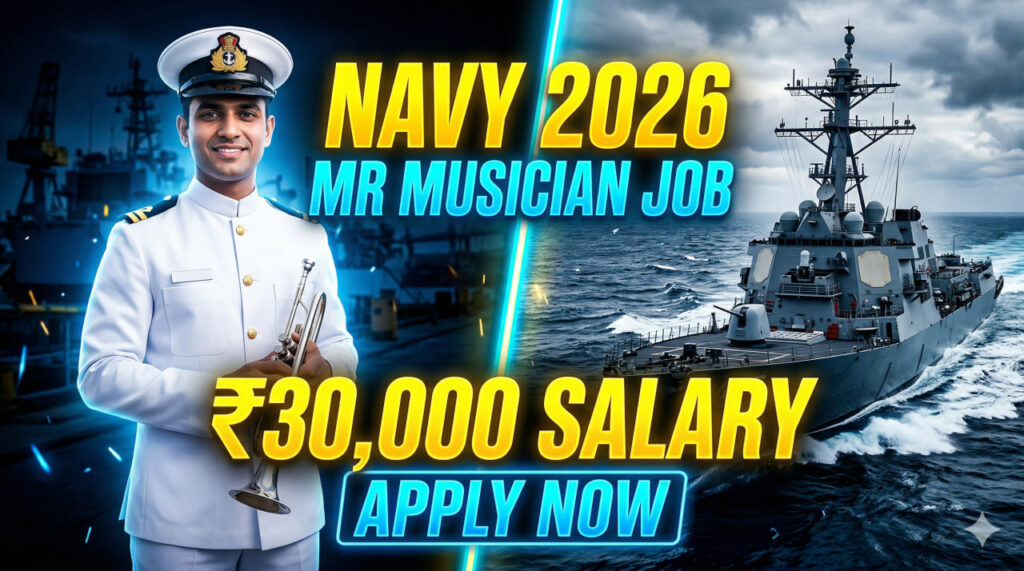 Indian Navy Agniveer Musician Recruitment 2026