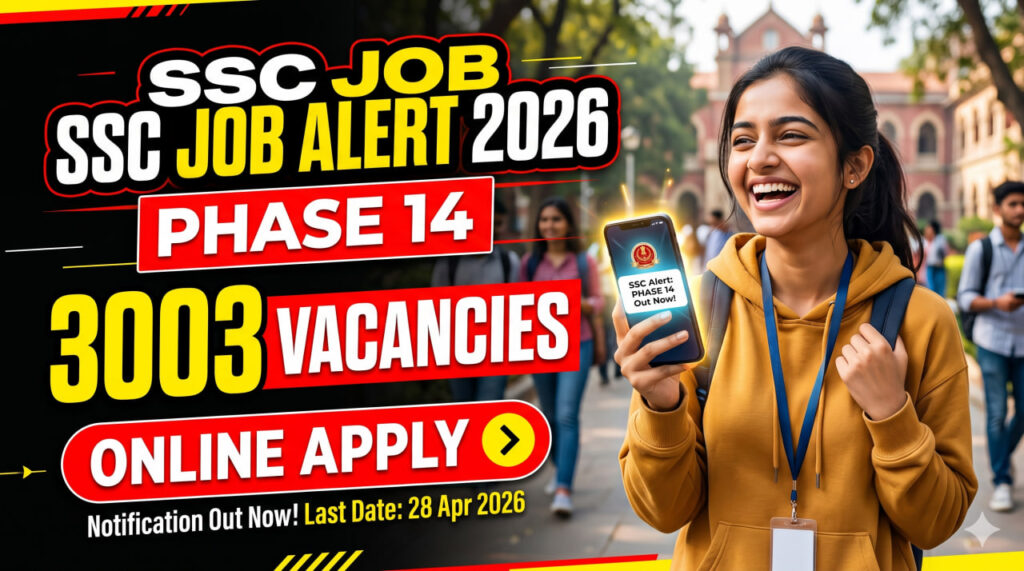 SSC Selection Post Phase 14 Recruitment 2026