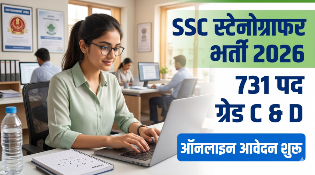 SSC Stenographer Recruitment 2026